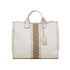 Borsa a mano beige con dettaglio intrecciato Lumberjack Manila, Borse e accessori Donna, SKU b512000413, Immagine 0